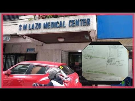 sm lazo medical result|Worst medical clinic .